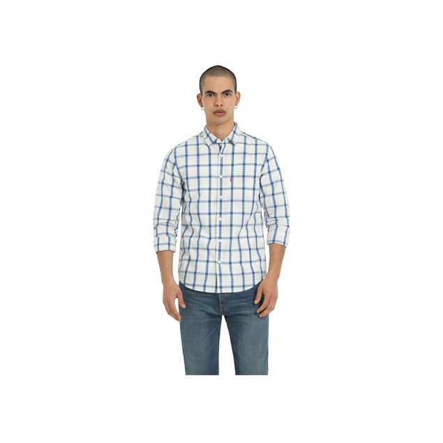 Camisa-Levi-S-Con-Cuadros-Para-Hombrre