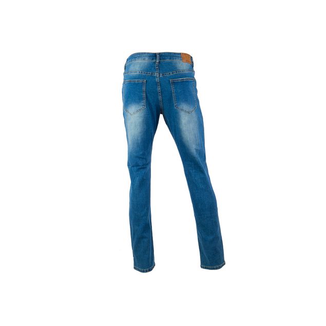 Jeans-Estivaneli-Skinny-Rasgado-Y-Un-Leve-Deslavado-Para-Hombre-DN-115095