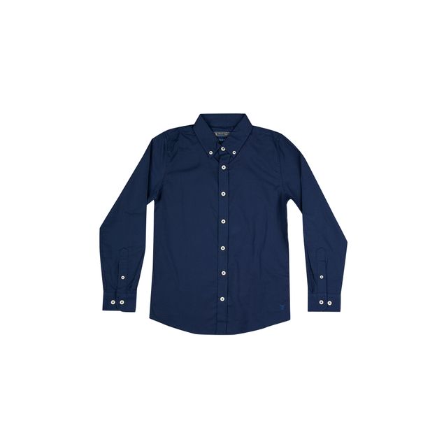 Camisa-Never-Lega-Lisa-Con-Botones-Para-Niños-MC-137
