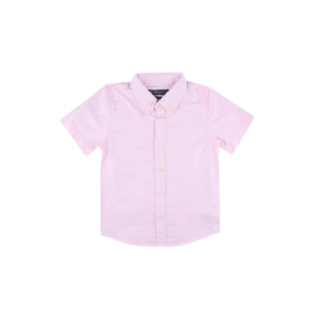 Camisa-Never-Lega-Lisa-Con-Botones-Para-Niños-MC-135