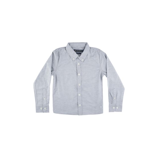 Camisa-Never-Lega-Lisa-Con-Botones-Para-Niños-MC-138