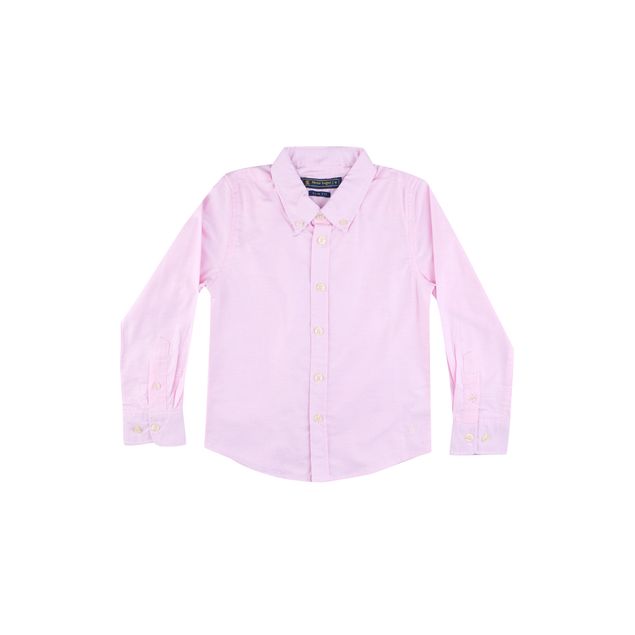 Camisa-Never-Lega-Lisa-Con-Botones-Para-Niños-MC-137