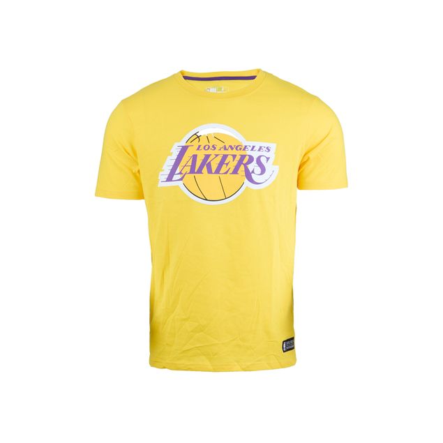 Playera-NBA-Logo-Angeles-Lakers-Para-Hombre-NBATS521000YEL