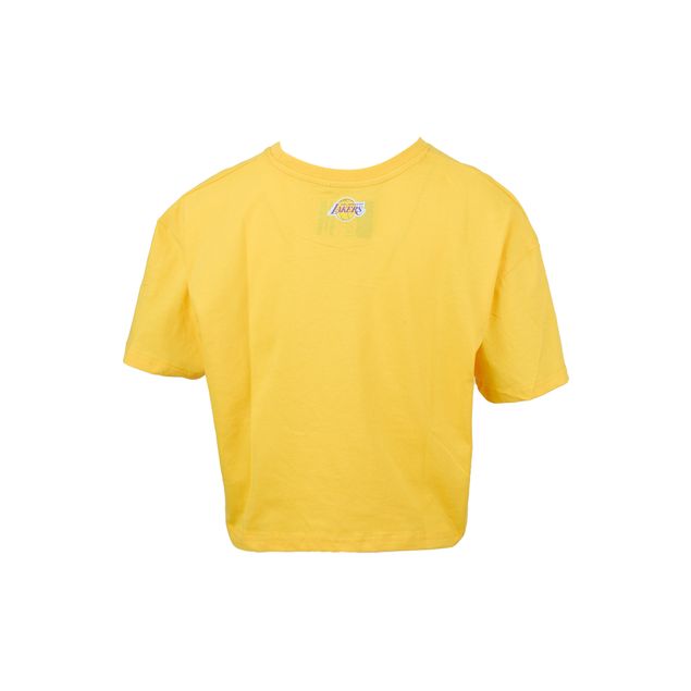 Crop-Top-NBA-Basic-Los-Angeles-Lakers-Para-Mujer-