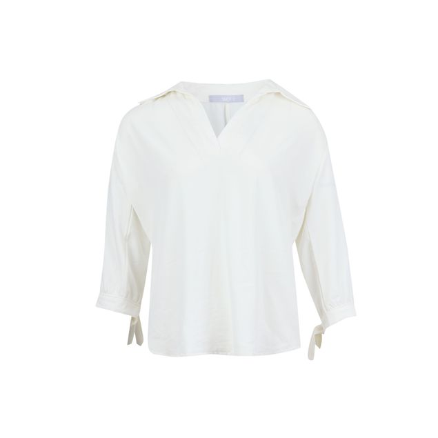 Blusa-We---Manga-3-4-Y-Con-Lazos-Curvy-Para-Mujer