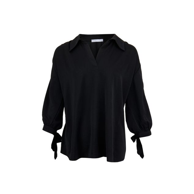 Blusa-We---Manga-3-4-Y-Con-Lazos-Curvy-Para-Mujer