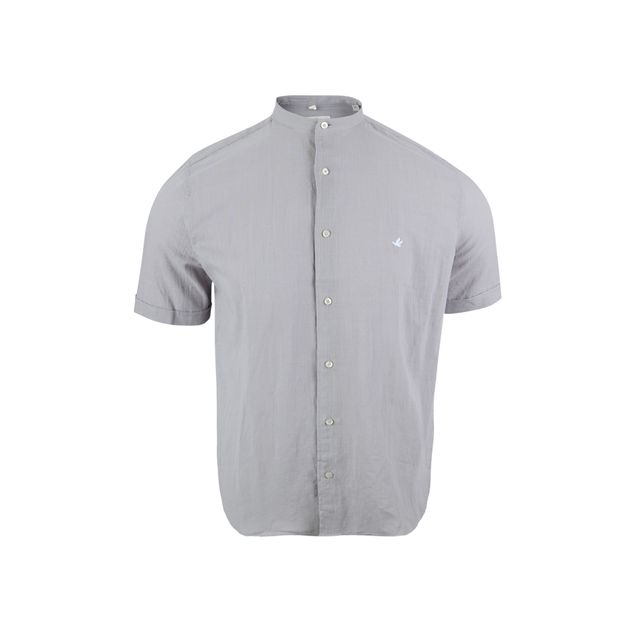 Camisa-Brooksfiel-Cuello-Redondo-Con-Botones-Para-Hombre