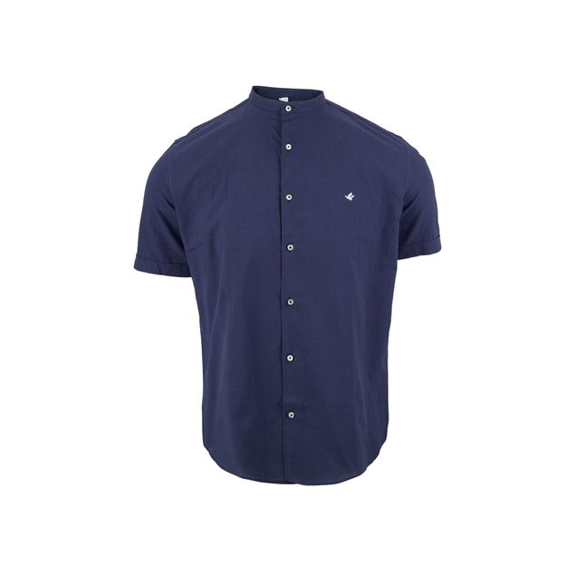 Camisa-Brooksfiel-Cuello-Redondo-Con-Botones-Para-Hombre