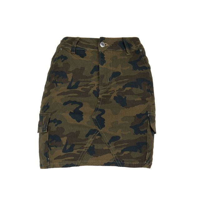 Falda-Morena-Ros-Cargo-Camuflajeada-Para-Mujer-PM-YU-332