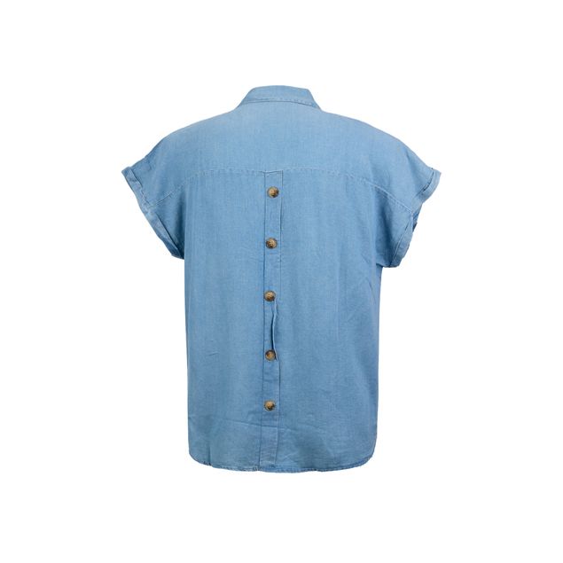 Blusa-Top-Model-Denim-Para-Mujer-PM-B-8570M