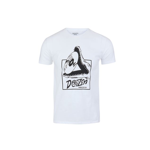 Playera-Denizen-Estampado-De-Cocodrilo-Para-Hombre