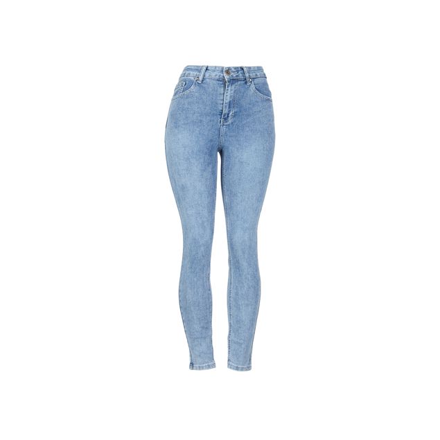 Jeans-Estivaneli-Skinny-Liso-Para-Mujer