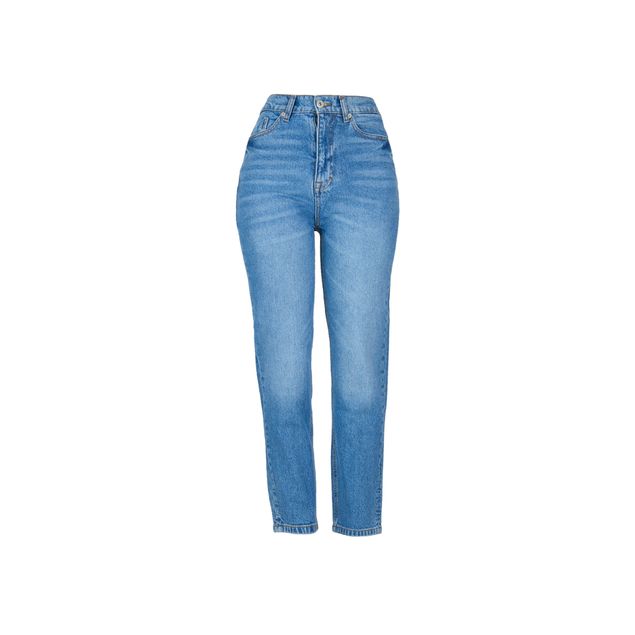 Mom-Jeans-Estivaneli-Liso-Para-Mujer-Mom-4268