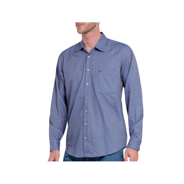 Camisa-Lee-Puntos-Clasica-Para-Hombre-112353809