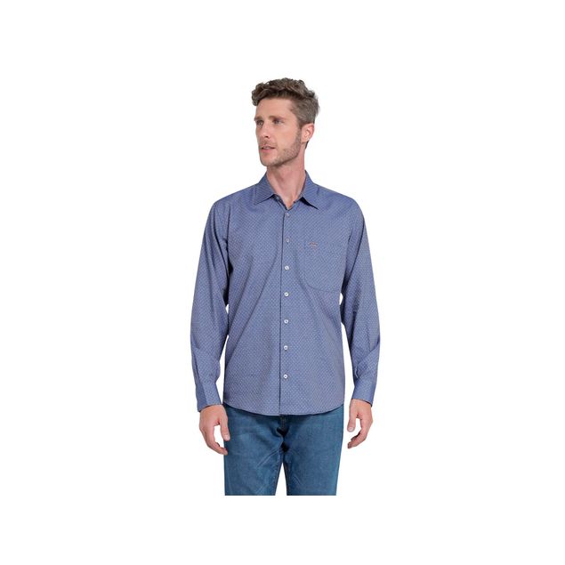 Camisa-Lee-Puntos-Clasica-Para-Hombre-112353809