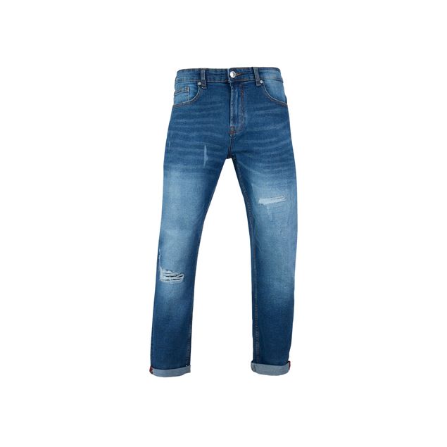 Jeans-Estivaneli-Slim-Rasgado-Para-Hombre-WG-3434