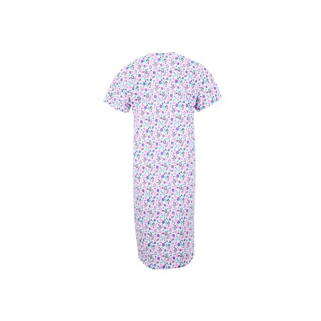 Camison-Jevec-Largo-Con-Flores-Para-Mujer-C2404