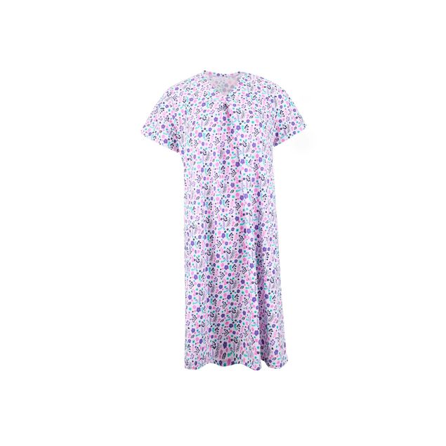 Camison-Jevec-Largo-Con-Flores-Para-Mujer-C2404