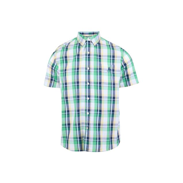 Camisa-Polo-Club-Cuadros-Para-Hombre-VR3366