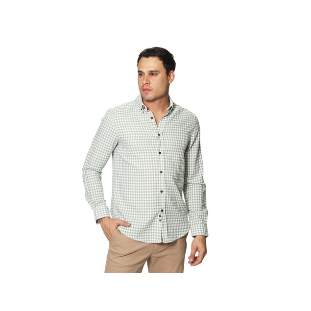 Camisa-Bobois-Tipo-Lino-Con-Textura-Cuadros-Para-Hombre-B41309