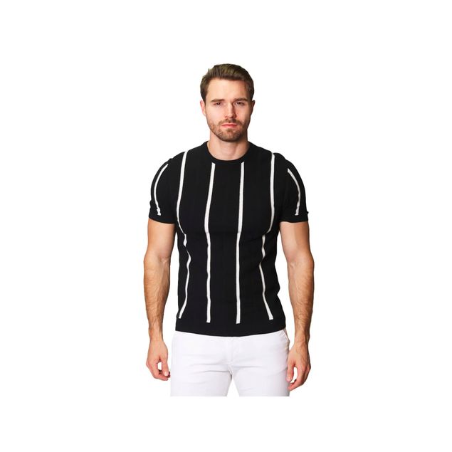 Playera-Bobois-Punto-Con-Lineas-Para-Hombre-A41455