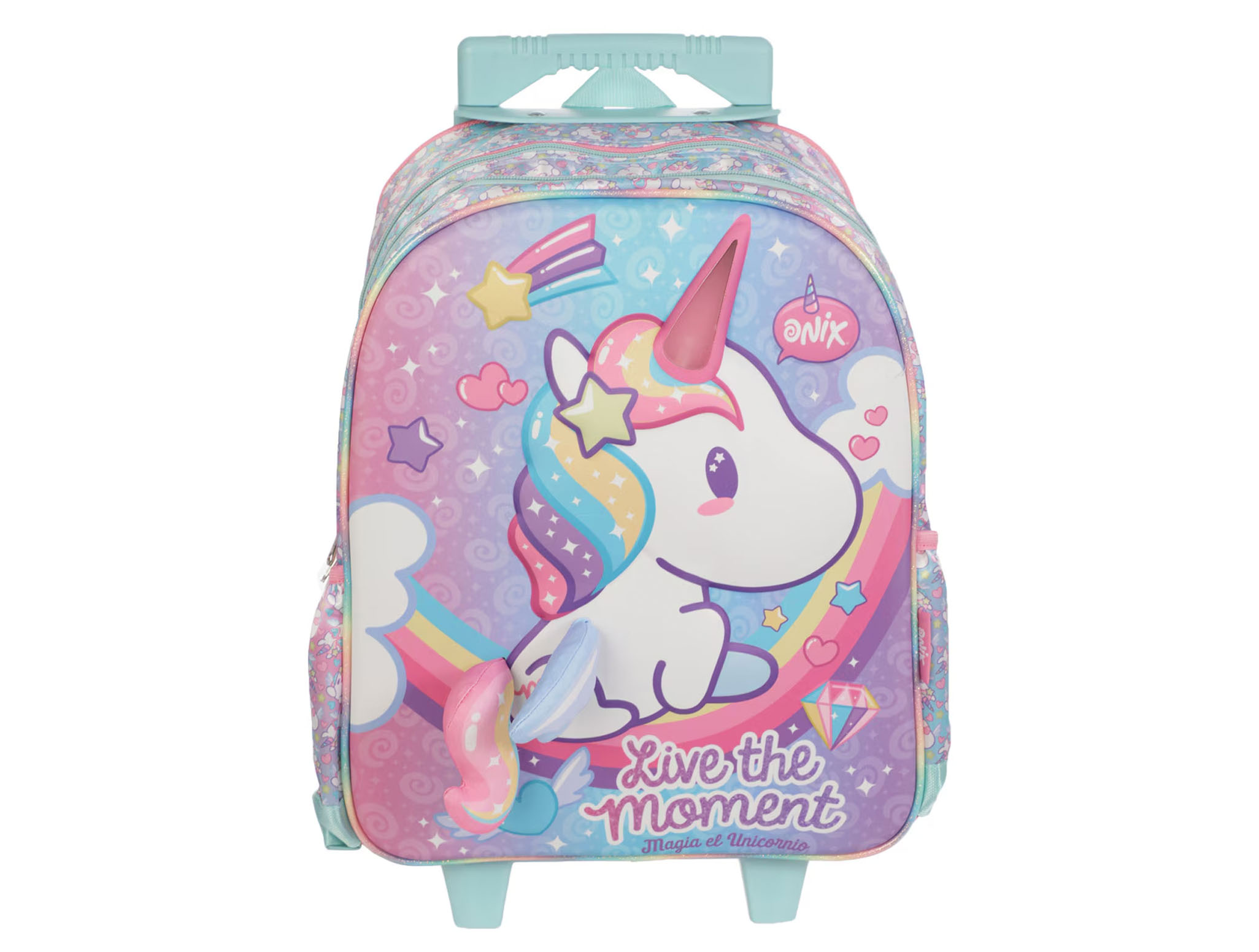 Niña Niña Con Mochila Mochila De Unicornio Para Niña Mochila