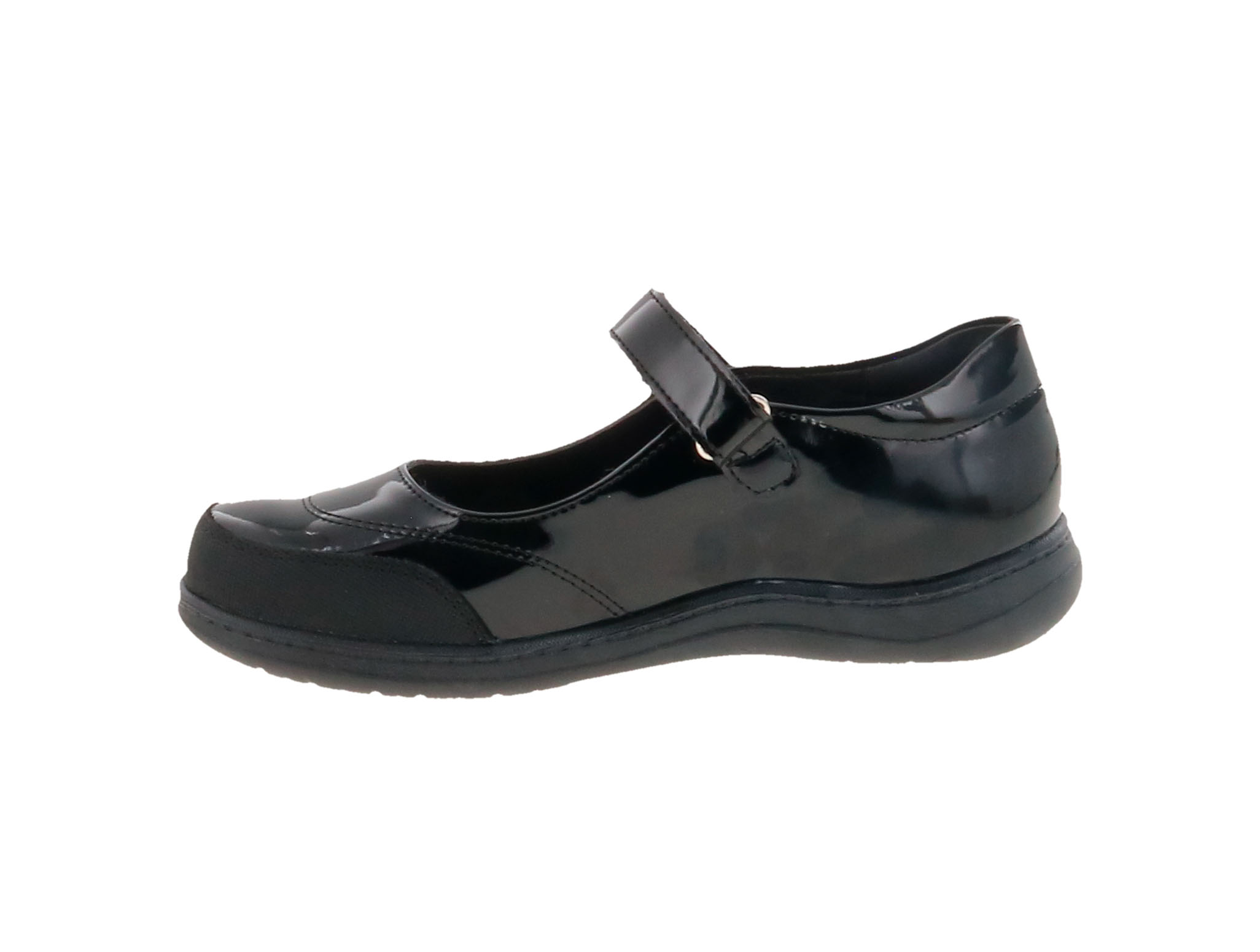 Zapato Vavito Escolar Charol Para Niña VA770003-CH Talla 15.5-1