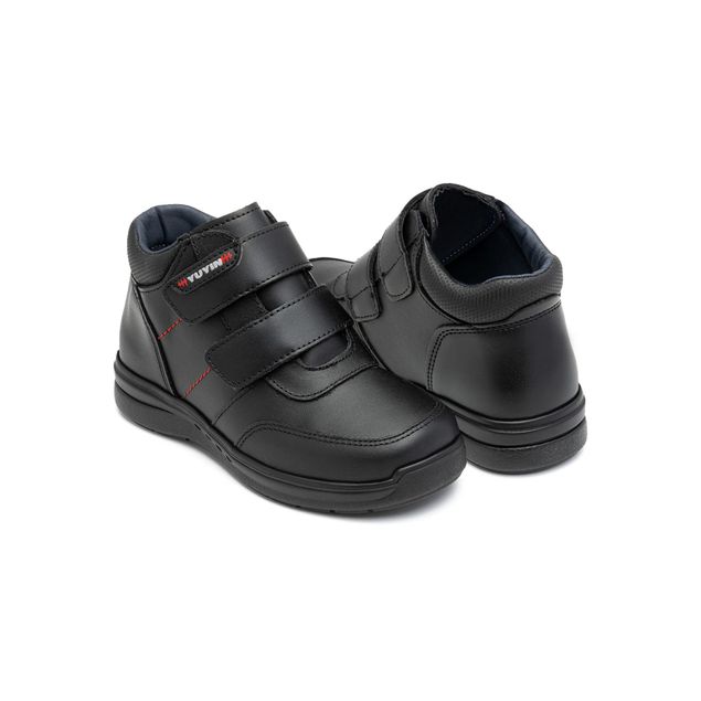 Zapato-Yuyin-Escolar-Bota-Doble-Velcro-Para-Niño-24352