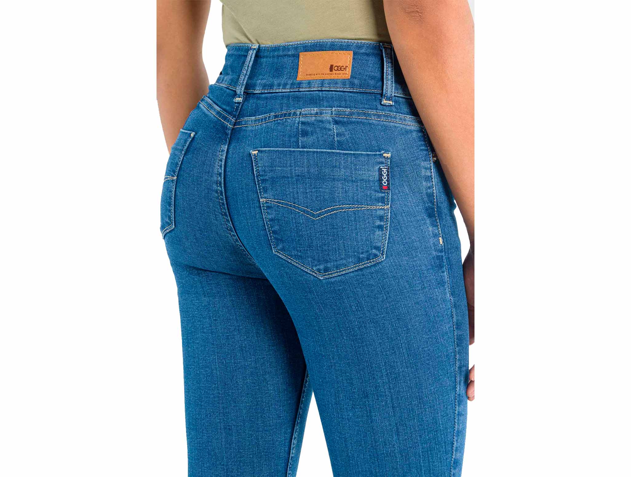 Pantalones Oggi Dama Jeans Oggi Capri Para Mujer