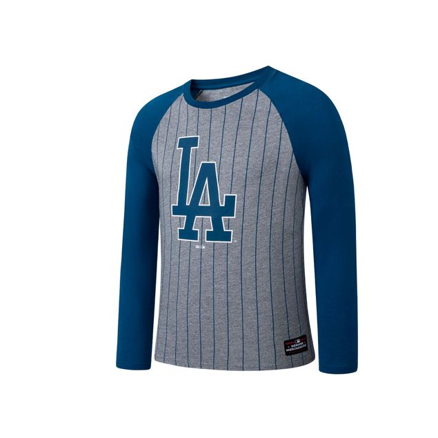 Playera-Mlb-Basica-Rayas-Junior-MLBTS52002GRY