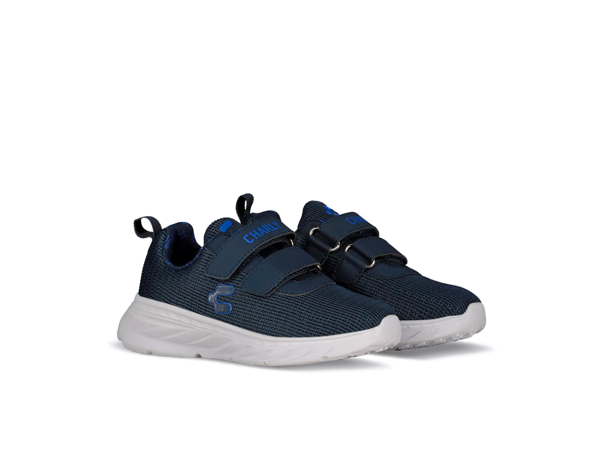 Tenis Charly Deportivo 2 Velcros Para Niño 1065144002 Talla 19-1
