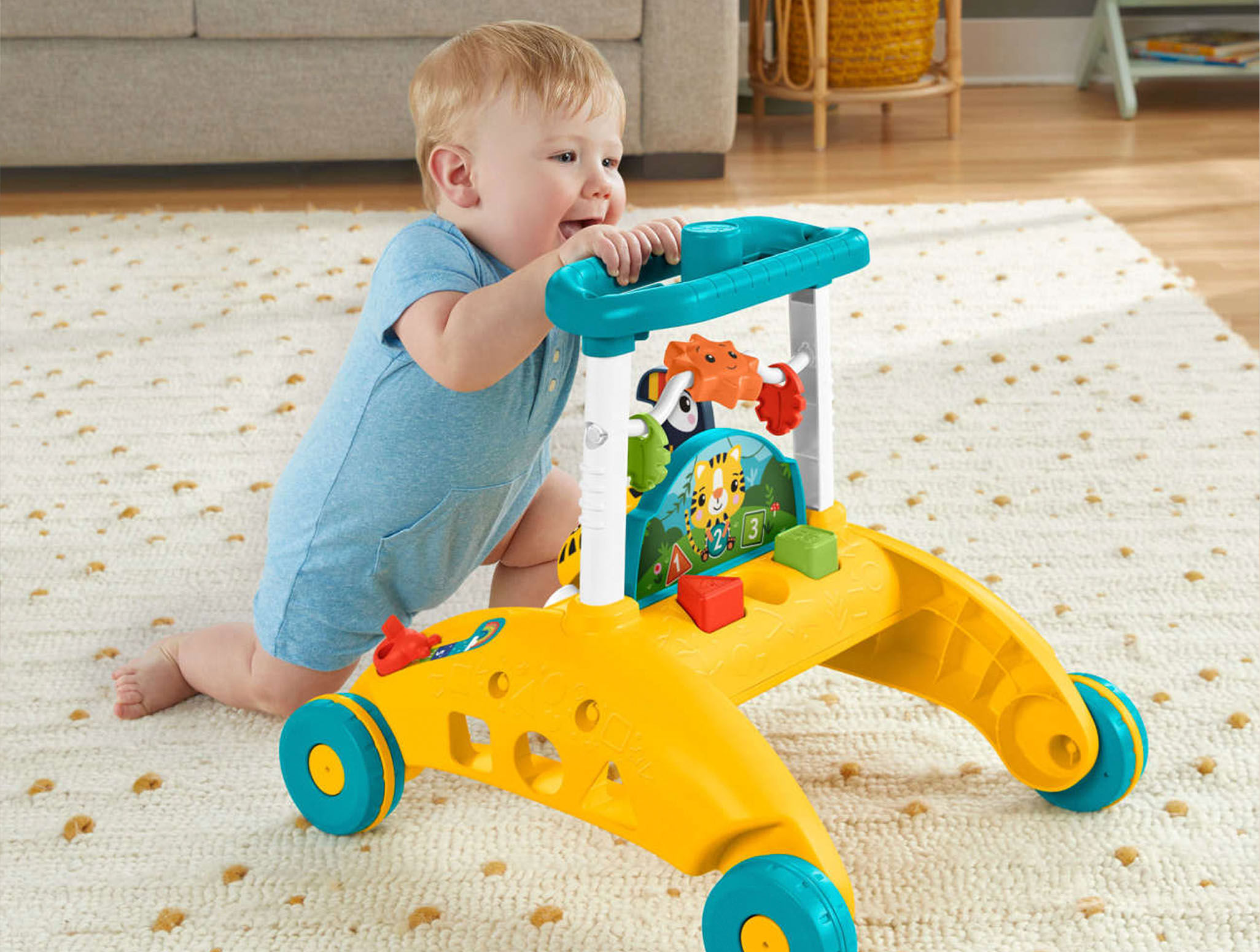 Juguetes fisher price leon primeros pasos on sale