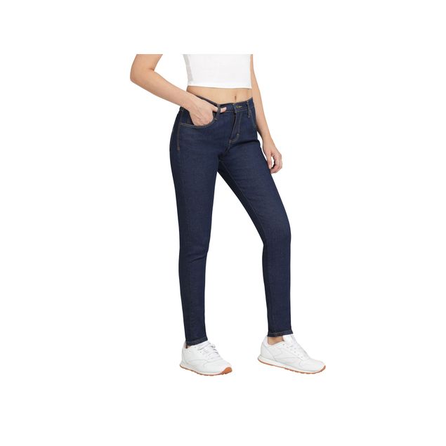 Jeans-Lee-Skinny-Liso-Para-Mujer-112359216