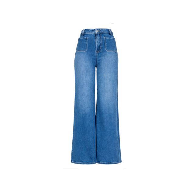 Jeans-Govan-Acampanado-Para-Mujer-W595