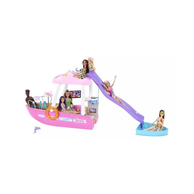 Juguete-Barbie-Bote-Crucero-De-Los-Sueños-Para-Niñas-HJV37