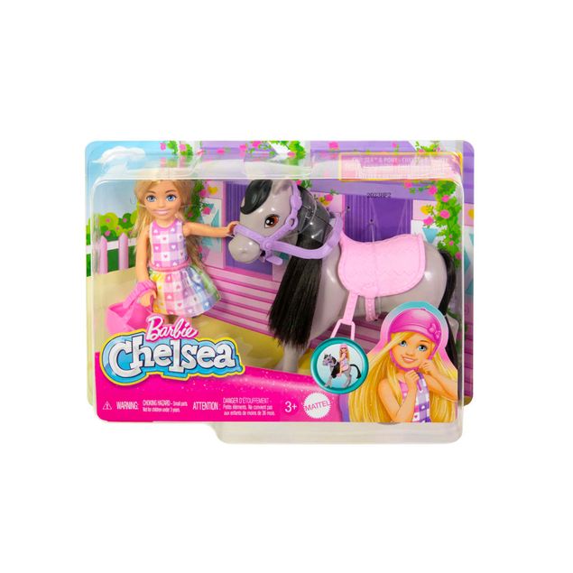 Muñeca-Barbie-Chelsea-Paseo-En-Pony-Para-Niños-HTK29