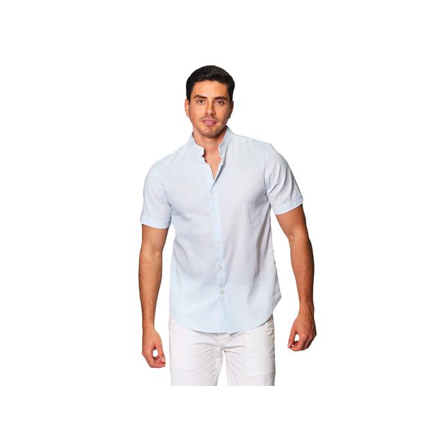 Camisa-Bobois-Cuello-Mao-Tipo-Lino-Para-Hombre-B41371-Cie