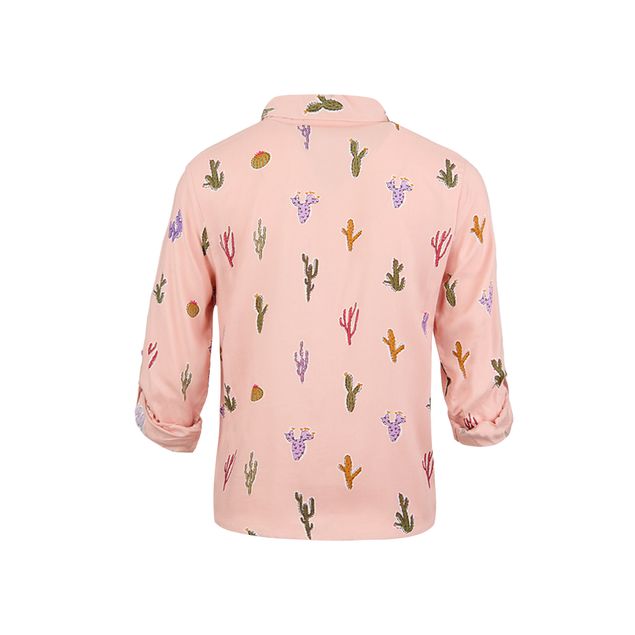 Blusa-We-21-Captus-Manga-3-4-Para-Mujer-UT-B8268R