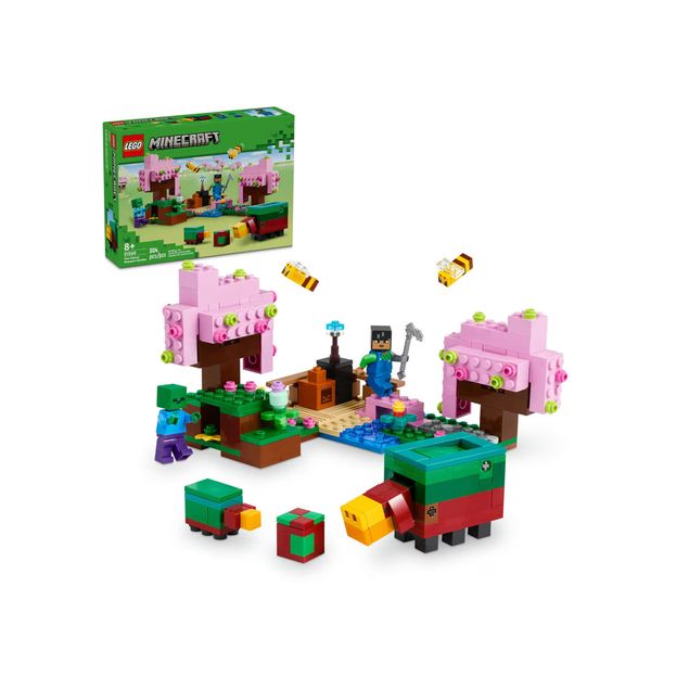 Minecraft-Lego-Jardin-Cerezos-Unisex-21260