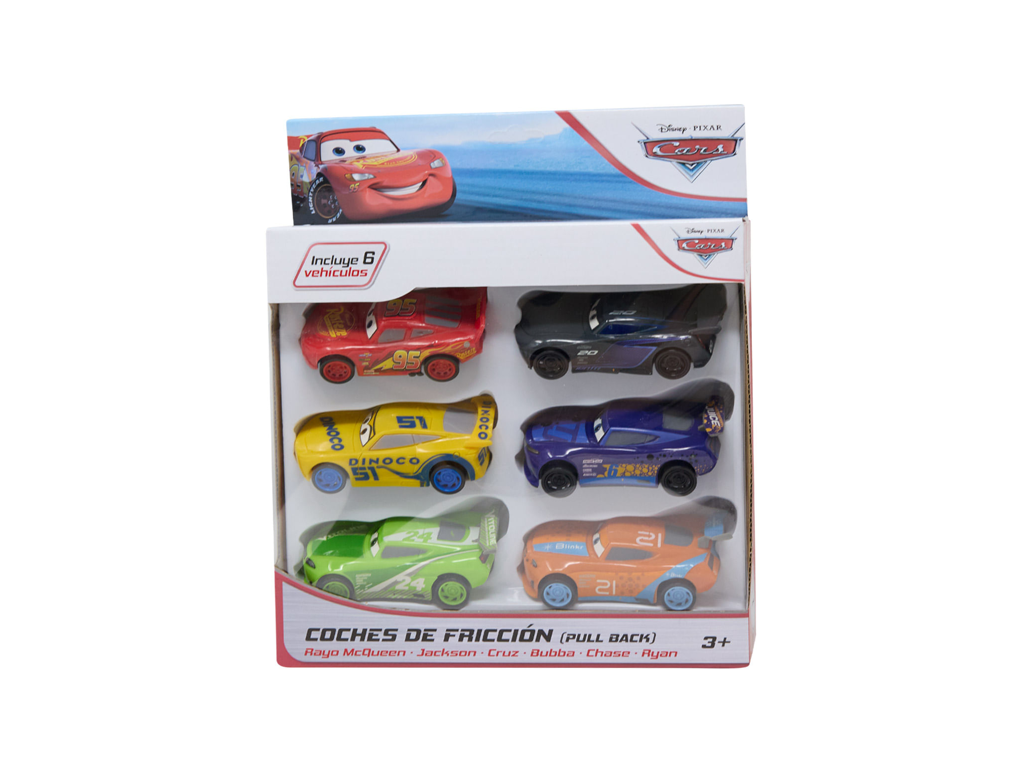 Set De Carros Toy Mark Cars Con 6 Piezas Para Ninos T377800 Surtidora surtidoradepartamental