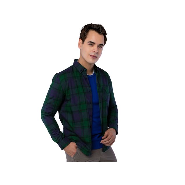 Camisa-Generra-Cuadros-Para-Hombre-CL328203