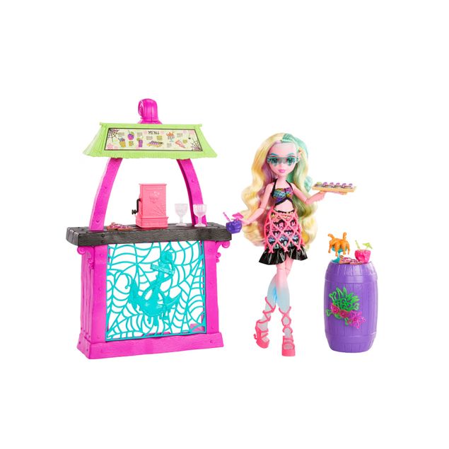 Muñeca-Mattel-Monster-High-Lagoona-Blue-Snack-Shack-Para-Niñas-HRP70