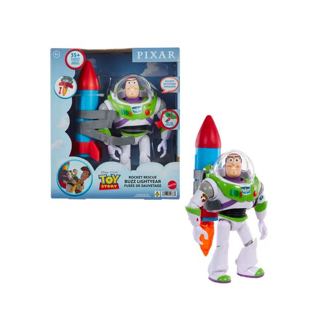 Juguete-Mattel-Toy-Story-Buzz-Cohete-12-Pulgadas-Para-Niños-HWW14