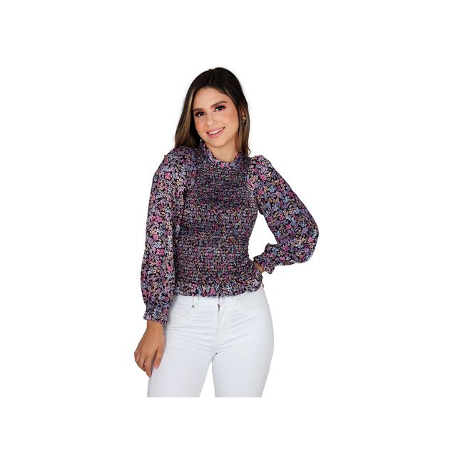 Blusa-Bobois-Smock-Flores-Para-Mujer-N23134