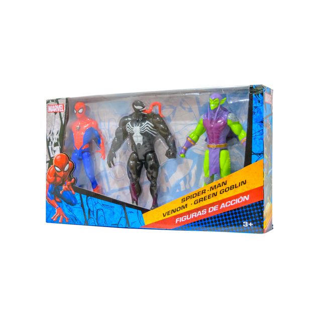 Figuras-Toy-Mark-Spiderman-Venom-Y-Duende-Para-Niños-T378873