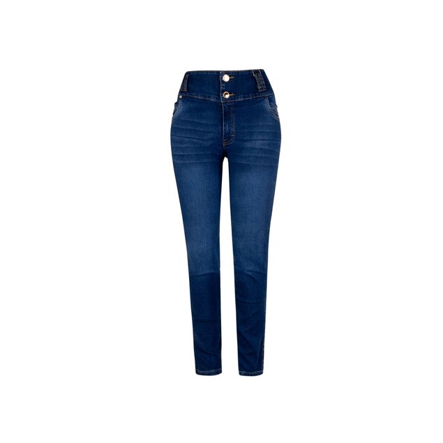 Jeans-Case-Liso-Skinny-Para-Mujer-32863-A