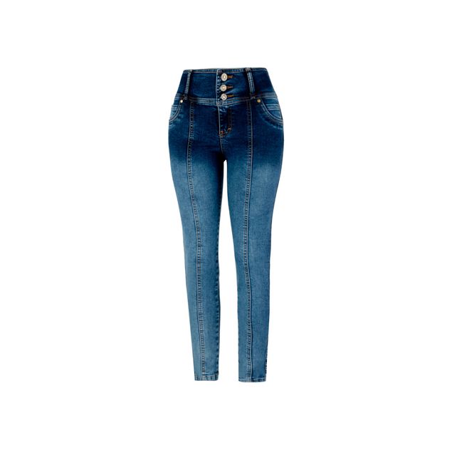 Jeans-Case-Skinny-3-Botones-Para-Mujer-32935-B