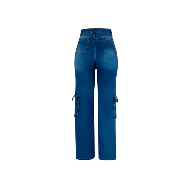 Jeans-Case-Regular-Cargo-Para-Mujer-32754-B