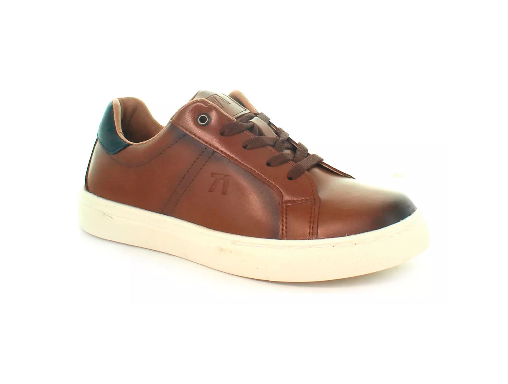 Tenis Vavito Casual Liso Para Niños 930567 Talla 18-1