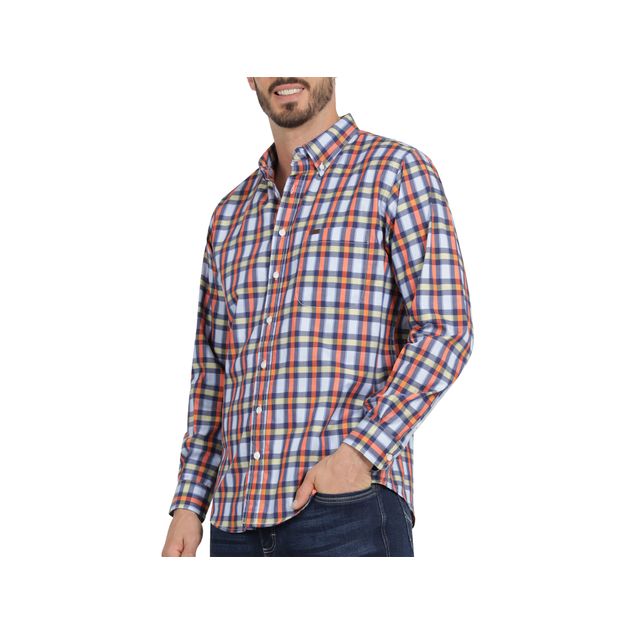 Camisa-Lee-Cuadros-Grandes-Para-Hombre-112360220